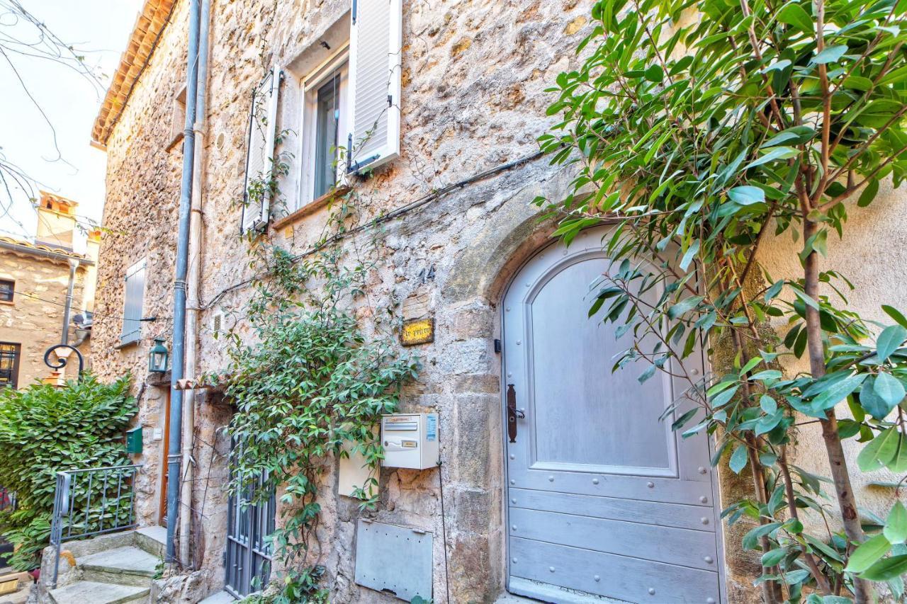 Townhouse Mougins In The Old Village, Fantastic View, Sea And Mountains Exteriér fotografie