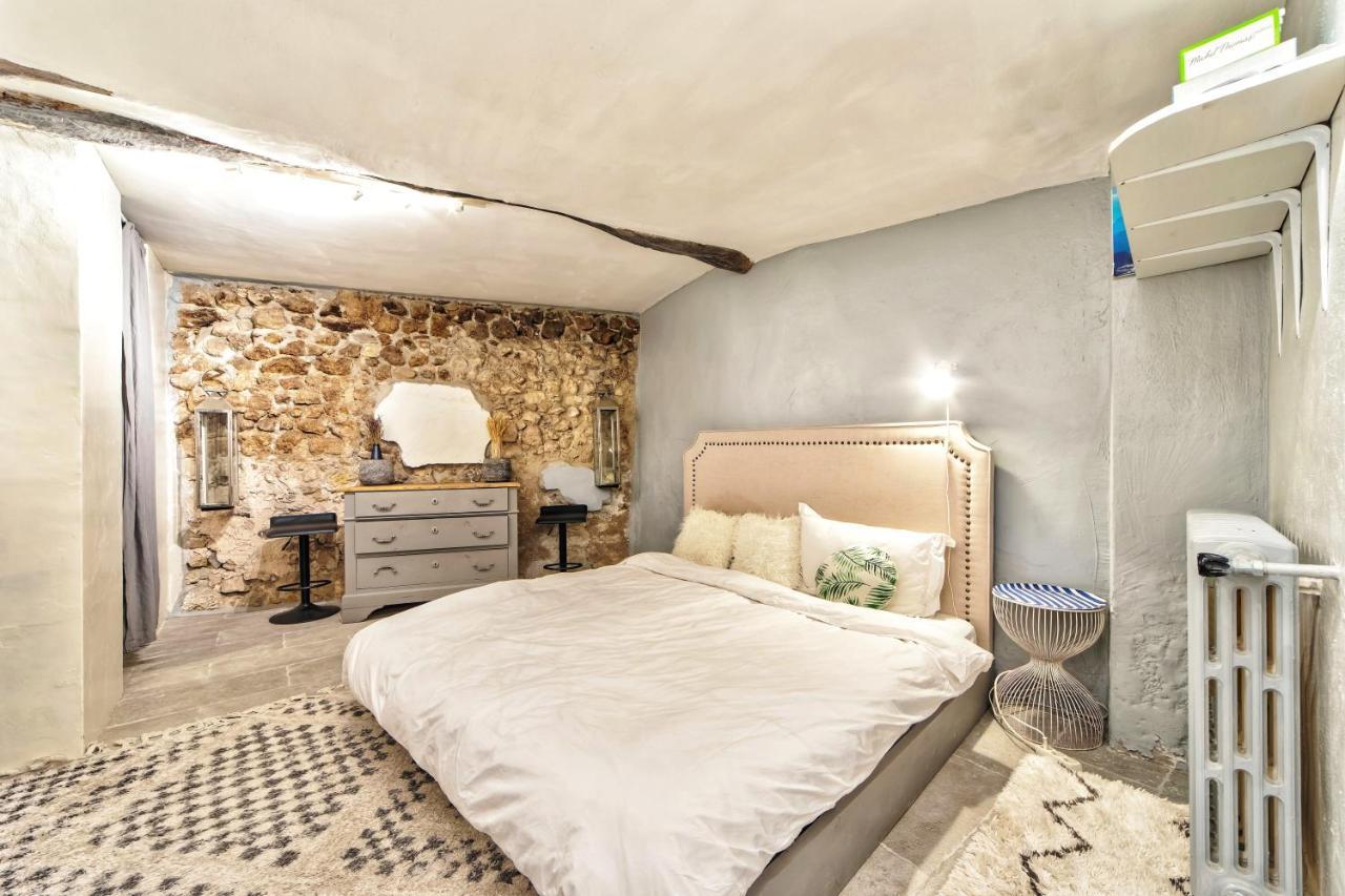 Townhouse Mougins In The Old Village, Fantastic View, Sea And Mountains Exteriér fotografie
