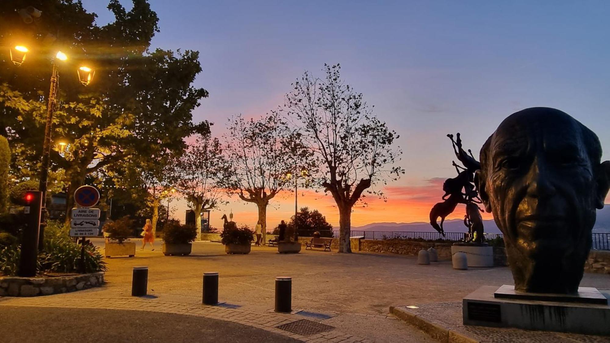 Townhouse Mougins In The Old Village, Fantastic View, Sea And Mountains Exteriér fotografie